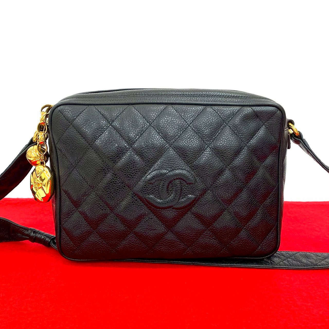 Chanel Matelassé Caviar Skin Shoulder Bag