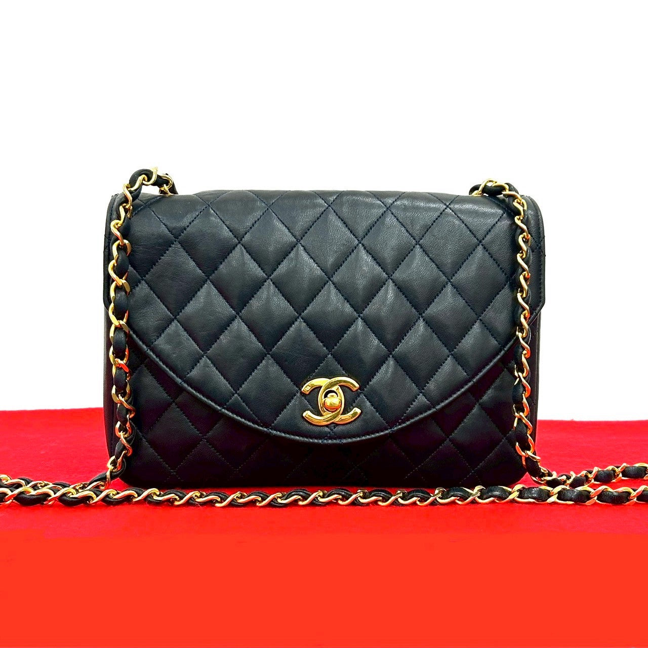 Chanel Matelassé Lambskin Shoulder Bag
