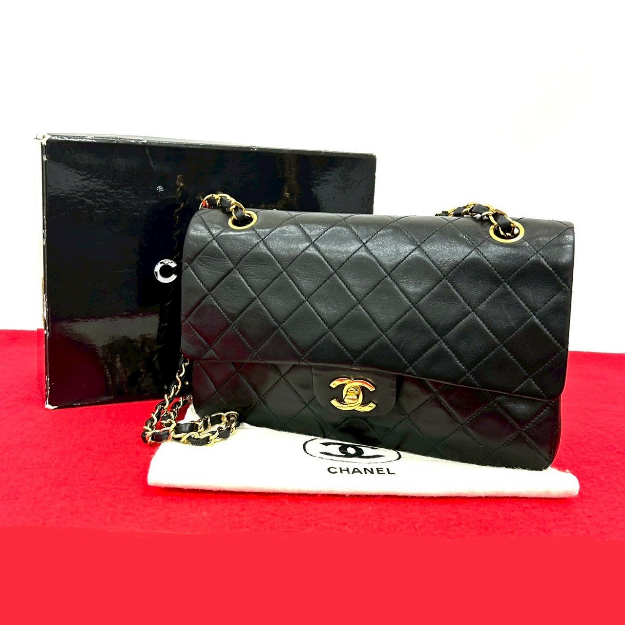 Chanel Matelassé Lambskin Shoulder Bag