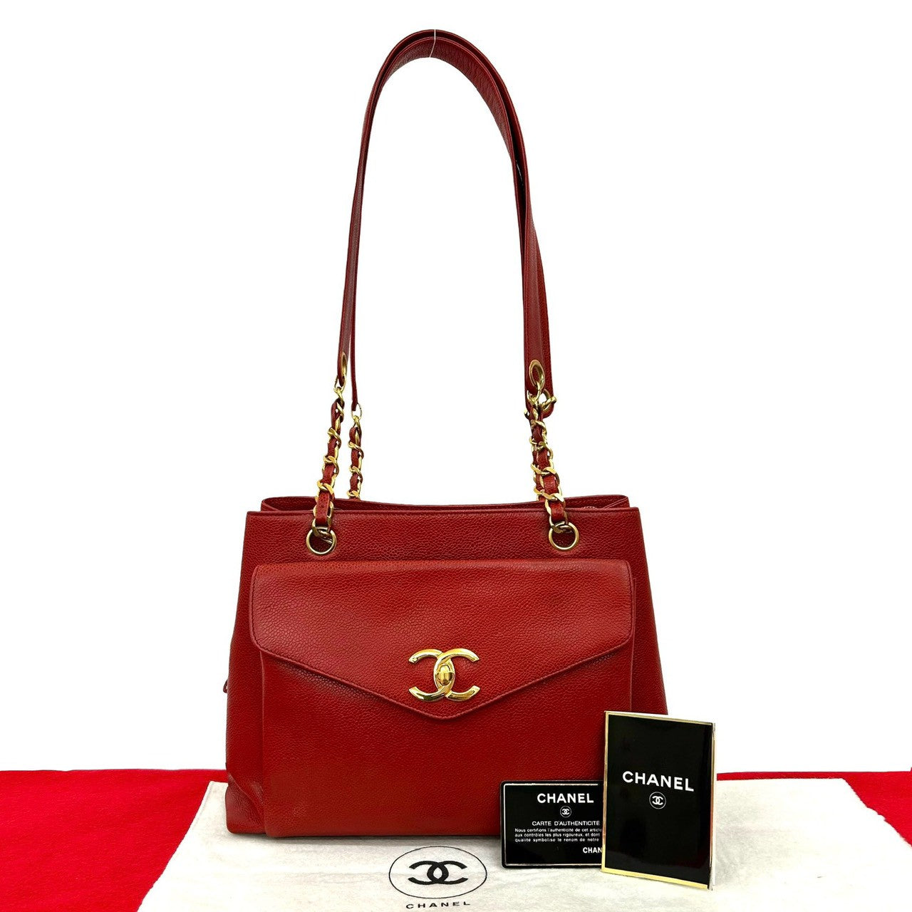 Chanel Caviar Tote Bag