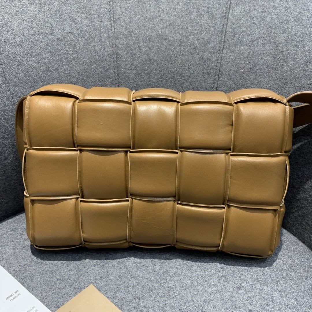 Top Quality Padded Cassette Bag For Women 10.2in/26cm In Brown 591970VCQR17745