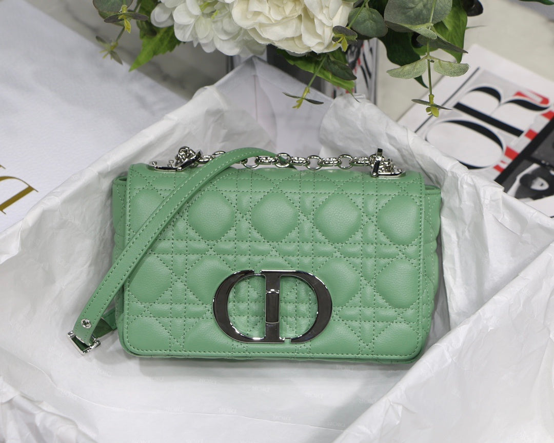 Top Quality Small Caro Bag Green For Women, Womens Handbags, Shoulder Bags, Crossbody Bags, 20cm/8in CD