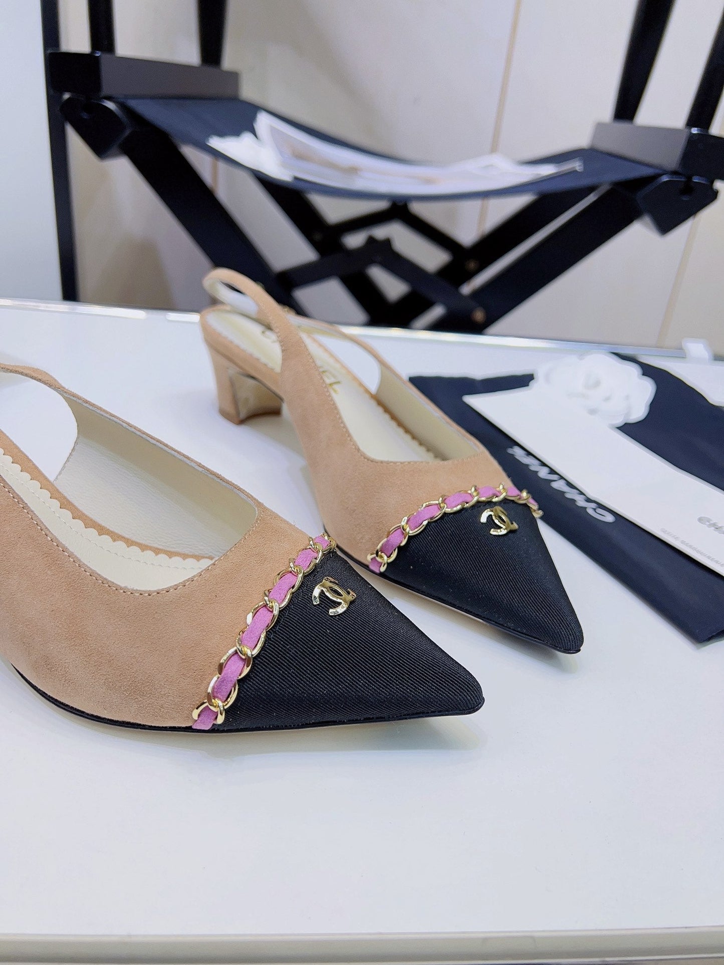 New 1:1 rep CHL High Heel Shoes 022