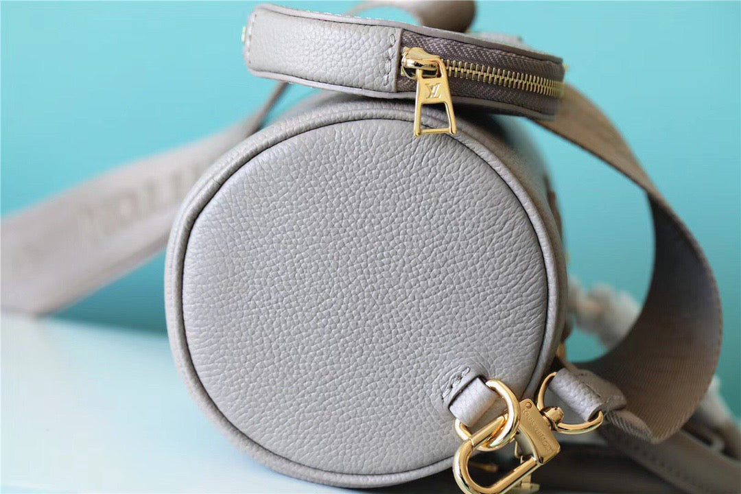 Top Quality Papillon BB Monogram Empreinte Tourterelle / Creme Beige For Women, Womens Handbags, Shoulder Bags And Crossbody Bags 7.9in/20cm Top Quality M46031