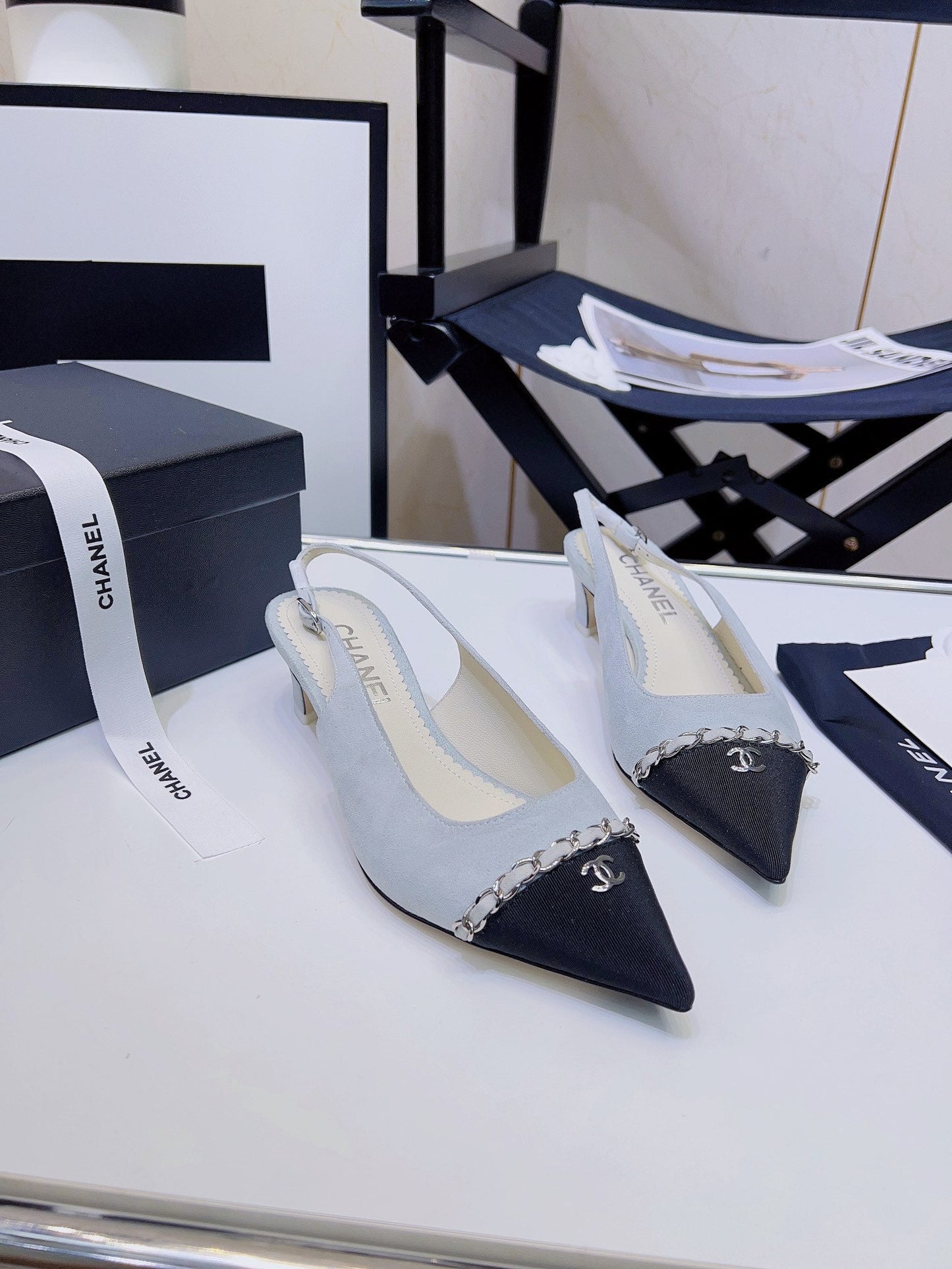 New 1:1 rep CHL High Heel Shoes 021