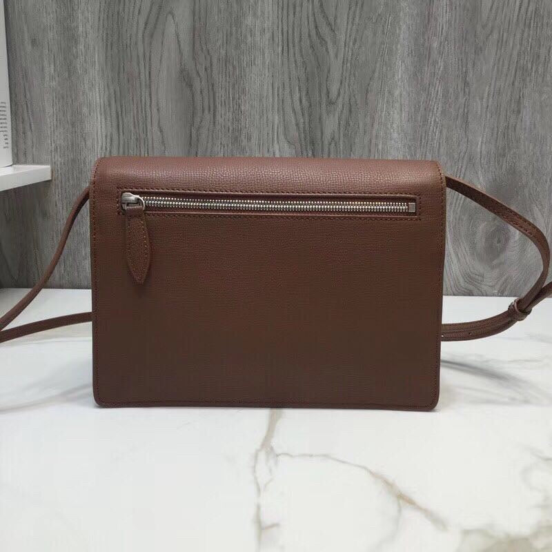 Top Quality Small  Check And Crossbody Bag Brown For Women, Women’s Bags 9in/24cm