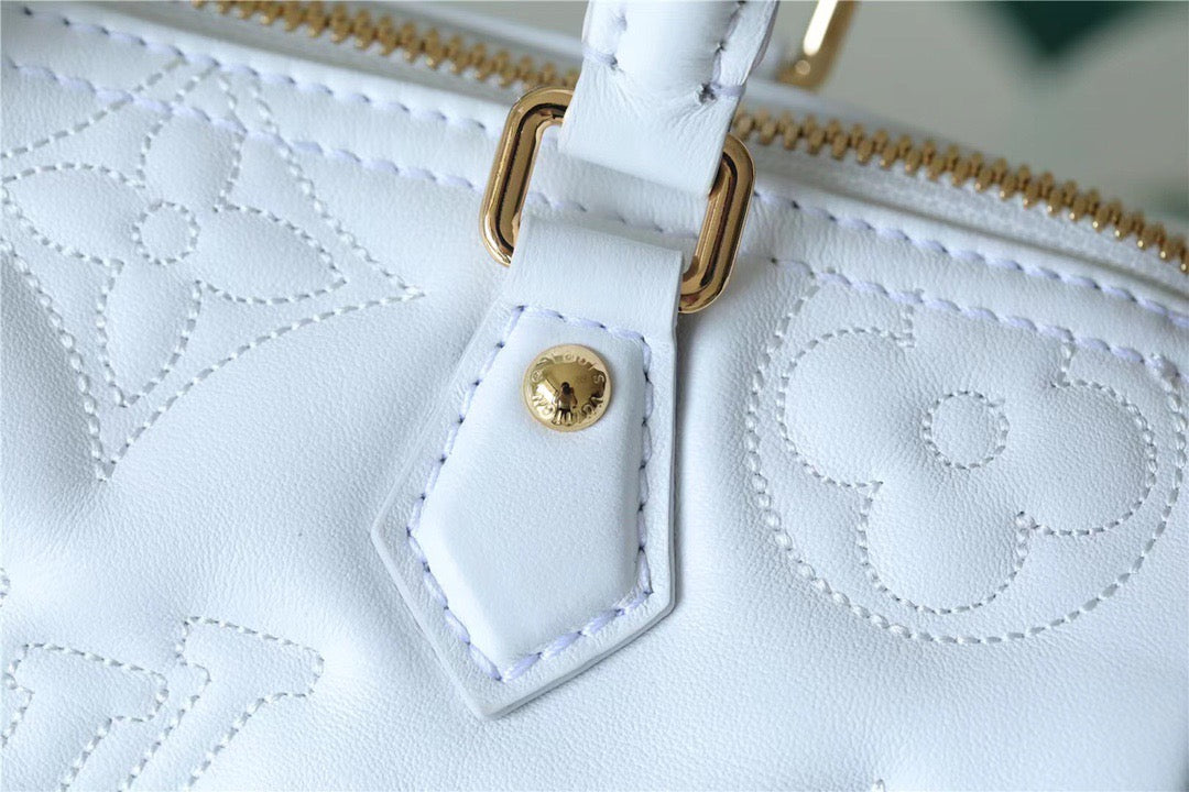 Top Quality Papillon BB Bag Classic Monogram For Women 20cm White Top Quality M59827