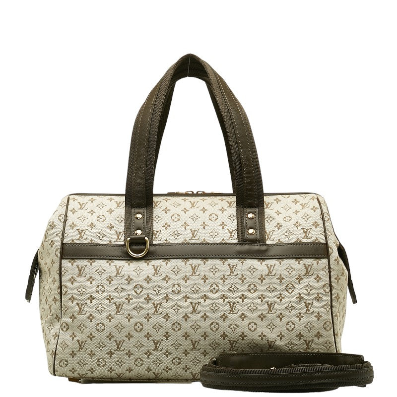 Louis Vuitton Josephine GM Handbag in Canvas Leather M92310 Khaki