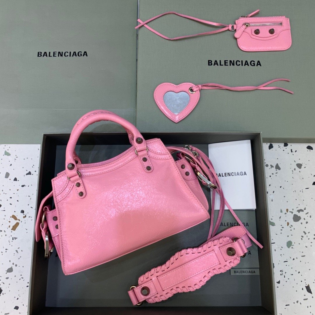 Top Quality Neo Cagole XS Handbag In Pink, For Women,  Bags 10.2in/26cm 700940210B05812