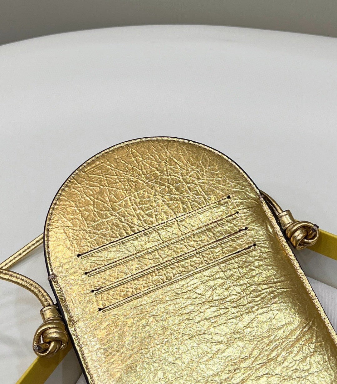 Top QualityTop Quality 12 Pro Phone Holder Gold Bag For Woman 21.5cm/8.5in 7AS055AISPF0RXU
