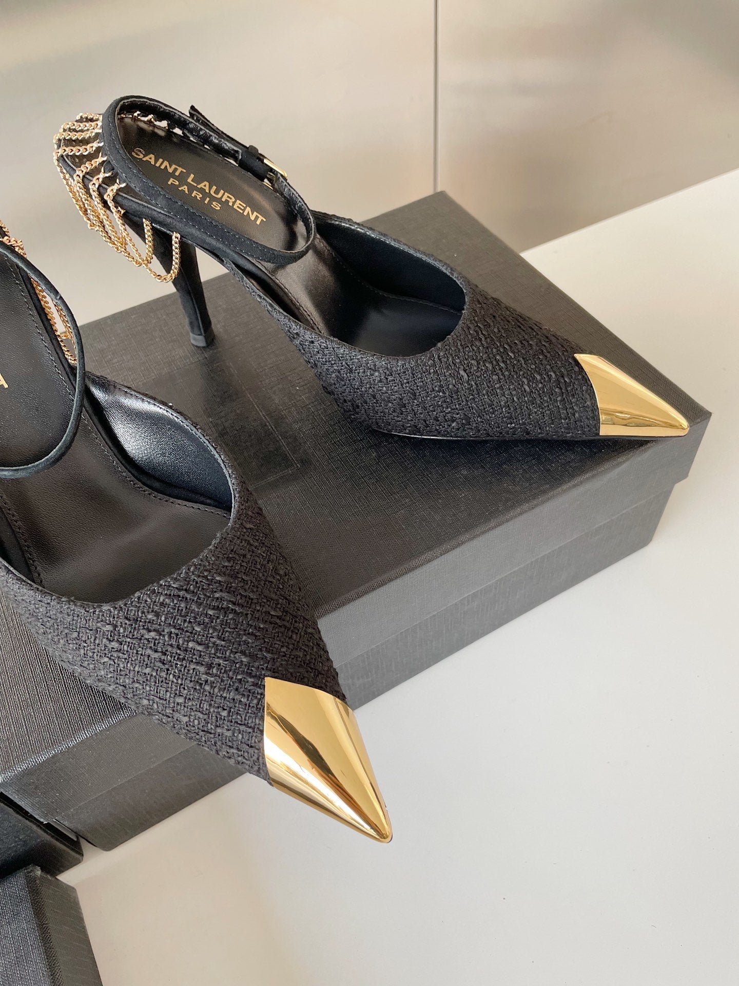 New 1:1 rep SLY High Heel Shoes 001