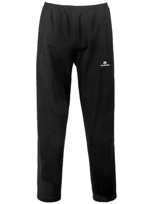 Luxury Balenciaga Trending 2025 BB Logo Jogger Track Pants Black