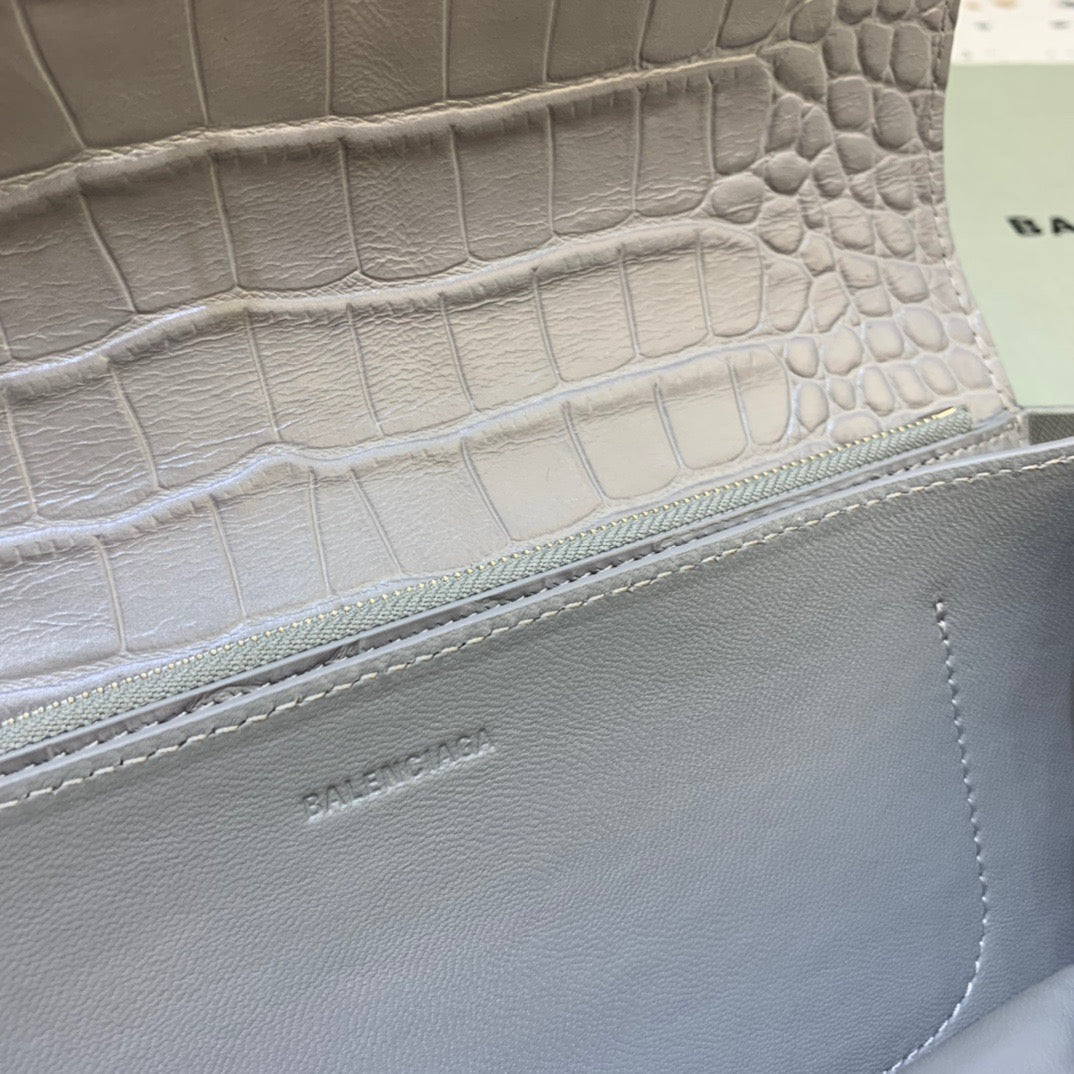 Top Quality Gossip Small Shoulder Bag Gray, For Women,  Bags 9.1in/23cm