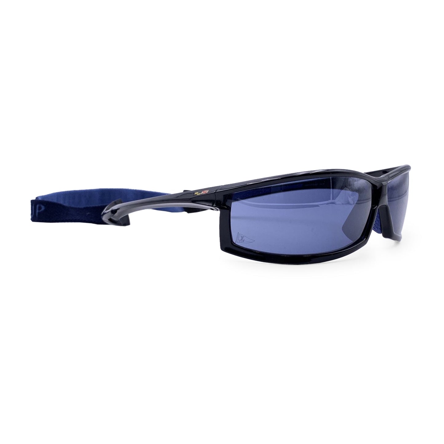 LOUIS VUITTON Lv Cup Blue M80715 Shield Sport Sunglasses 78/10