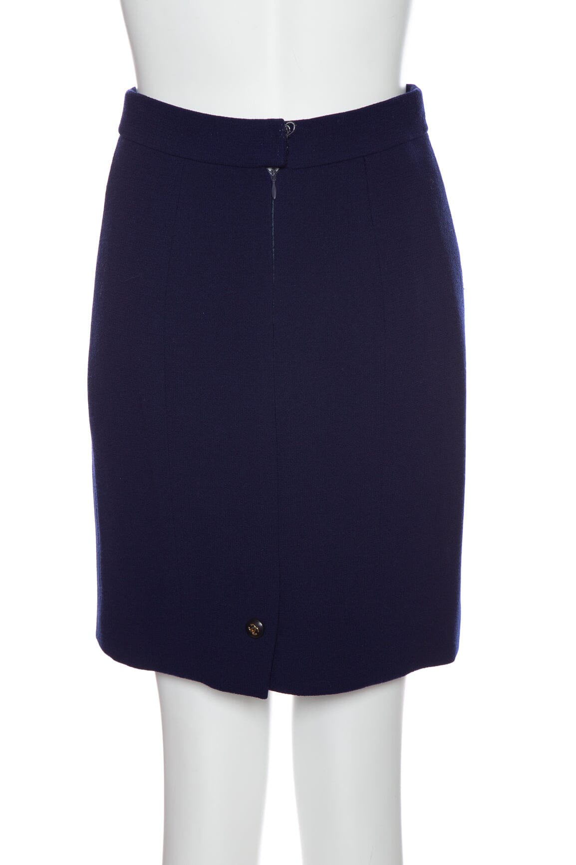 Chanel   Navy Skirt SZ S