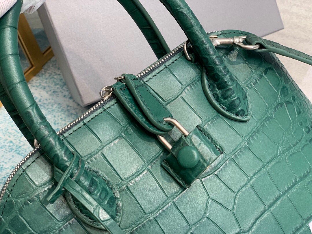 Top Quality Ville XXS Handbag In Dark Green, For Women,  Bags 8.6in/22cm