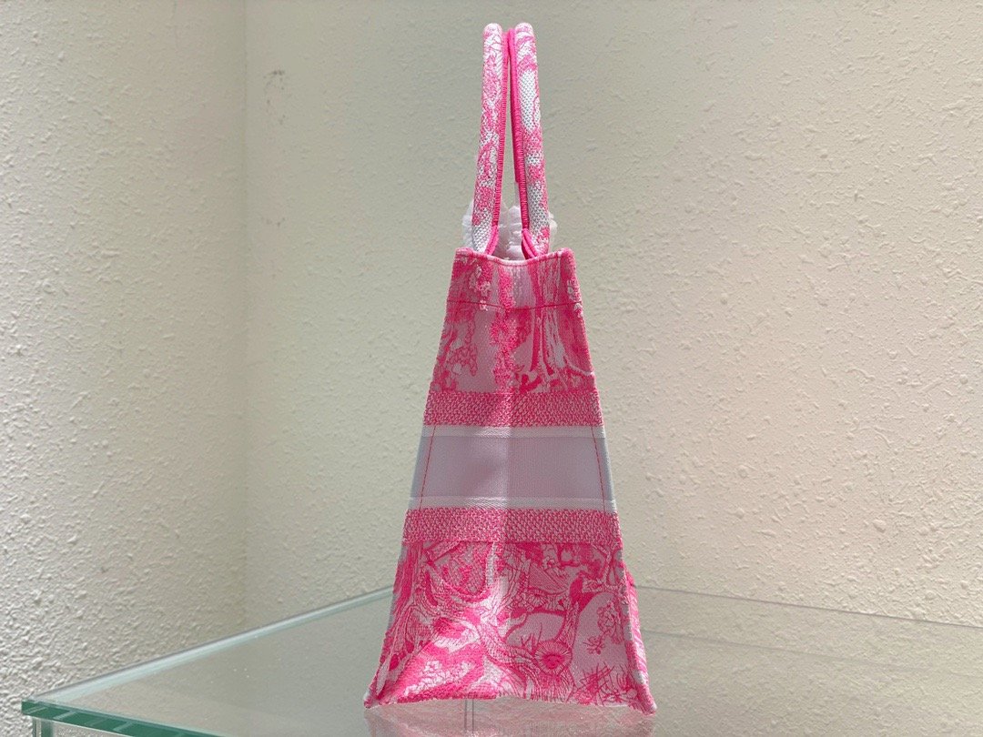 Top Quality MeTop Qualityum Book Tote Pink, For Women, Womens Handbags 14in/36cm CD M1296ZROC_M956