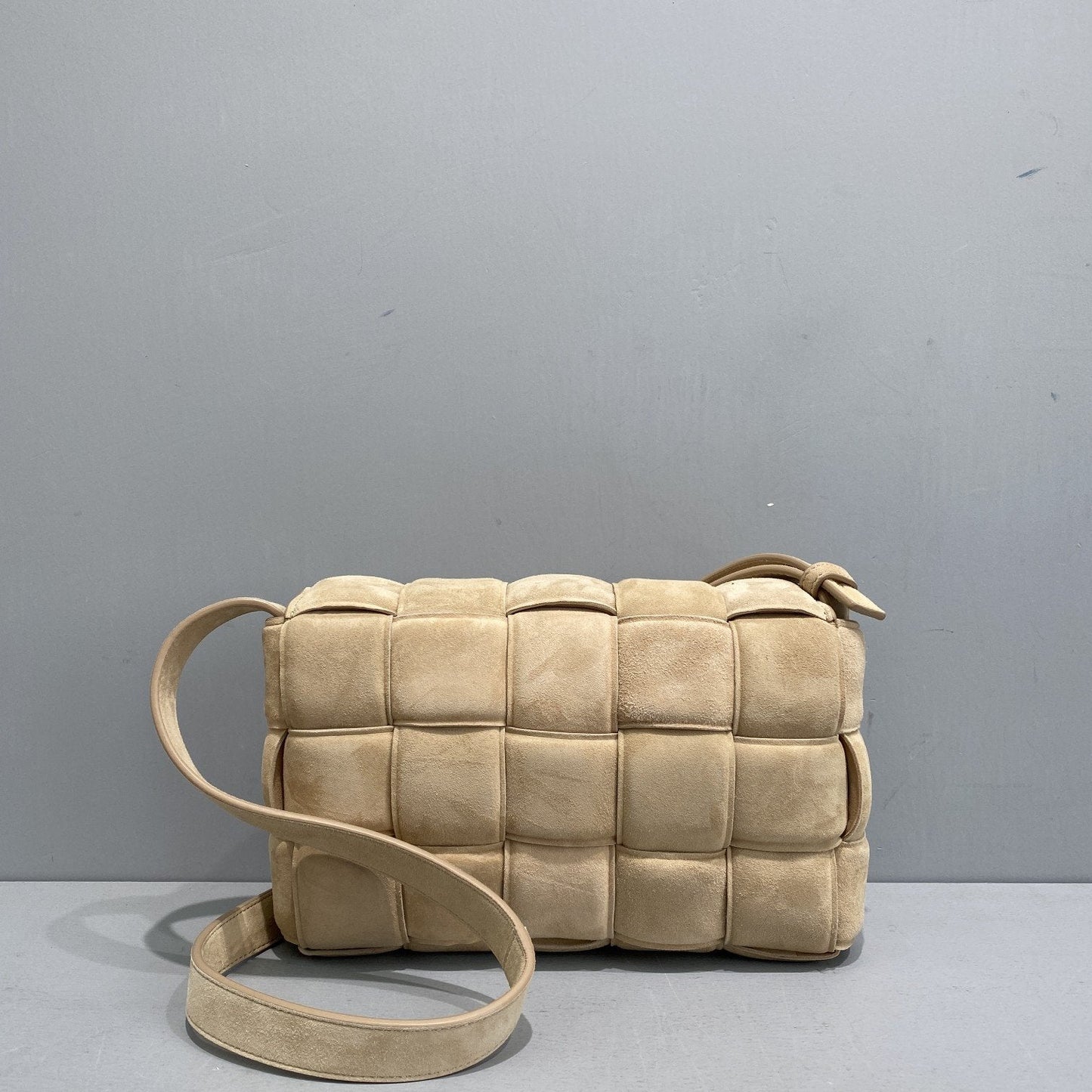 Top Quality Padded Cassette Beige, For Women, Women’s Bags 10.2in/26cm