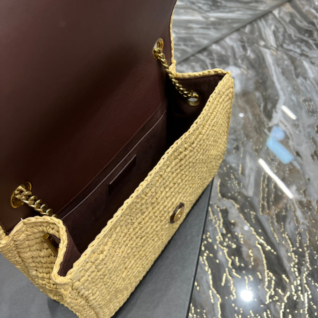 YSSL Niki Medium Chain Bag Yellow For Women, Women’s Bags 11in/28cm YSL‎