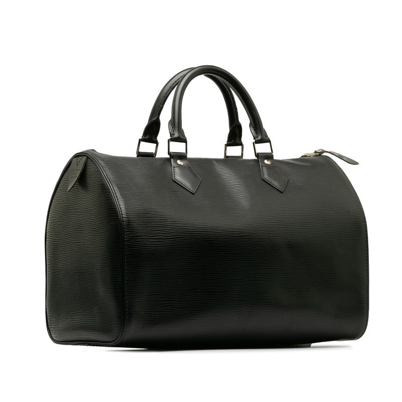Louis Vuitton Epic Speed 30 Handbag Mini Boston Bag M59022 Noir Black Leather Lady Louis Vuitton