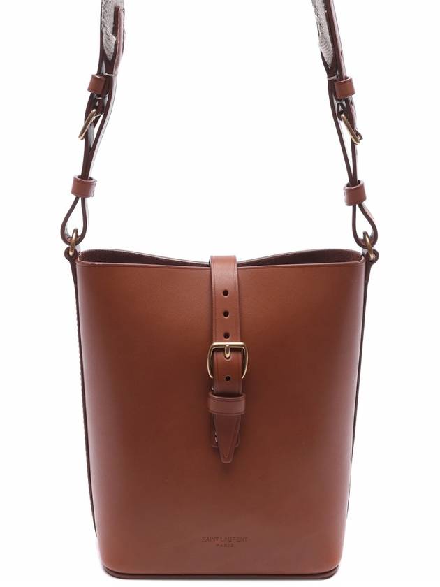 Luxury Saint Laurent Trending 2025 Mini Bucket Bag Brown
