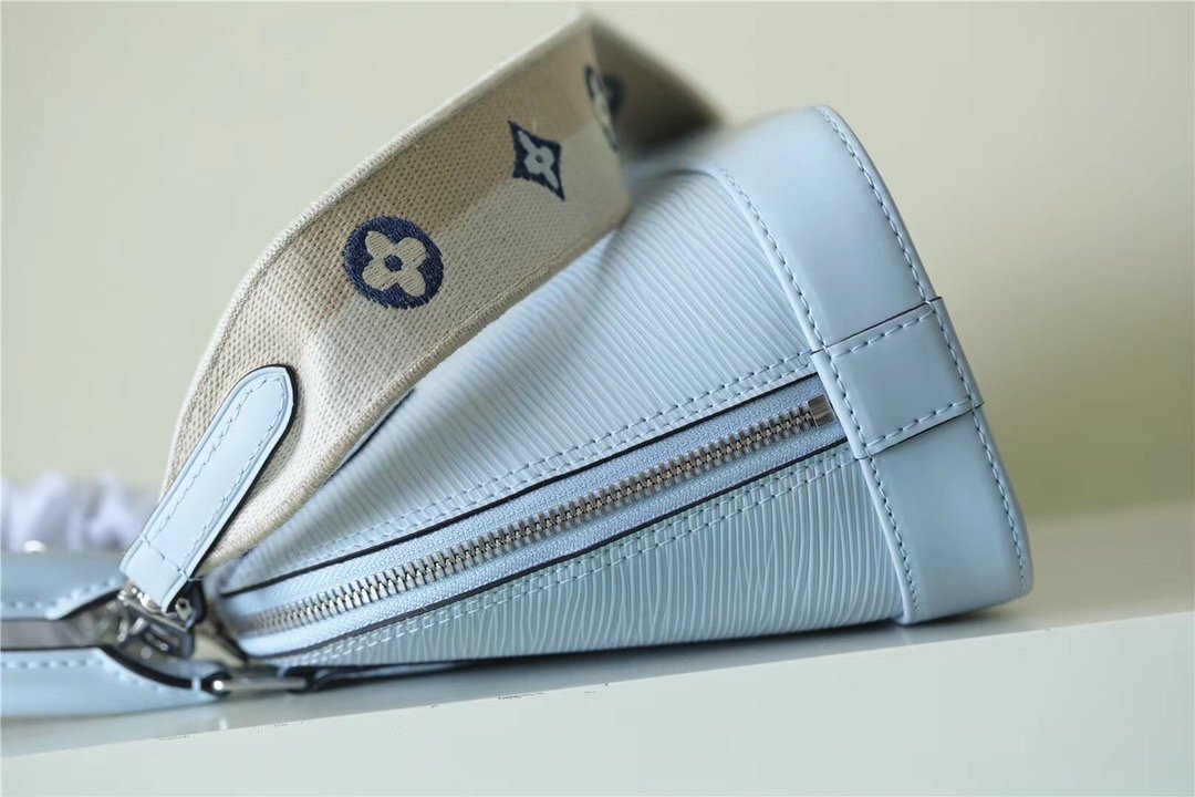 Top Quality Alma BB Epi Light Blue For Women,  Shoulder And Crossbody Bags 23.5cm/9.3in Top Quality
