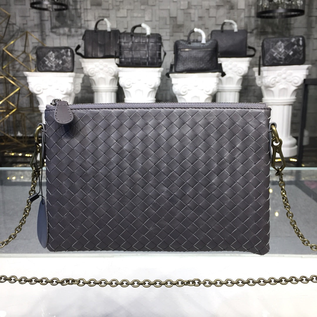 Top Quality Chain Shoulder Bag Gray, For Women, Women’s Bags 9.6in/24.5cm
