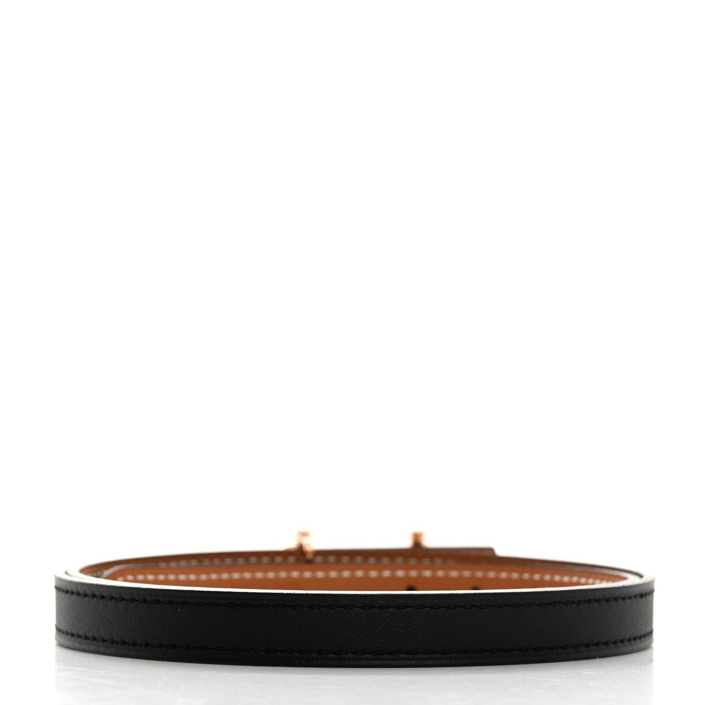 Hermes Swift Epsom 13mm Gamma Belt 70 28 Black Gold
