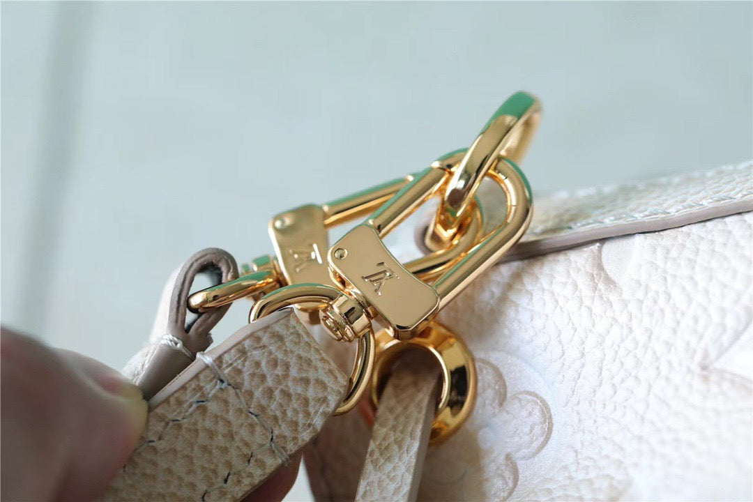 Top Quality Nano Noe Monogram Empreinte Light Beige For Women,  Shoulder And Crossbody Bags 6.3in/16cm Top Quality M81463