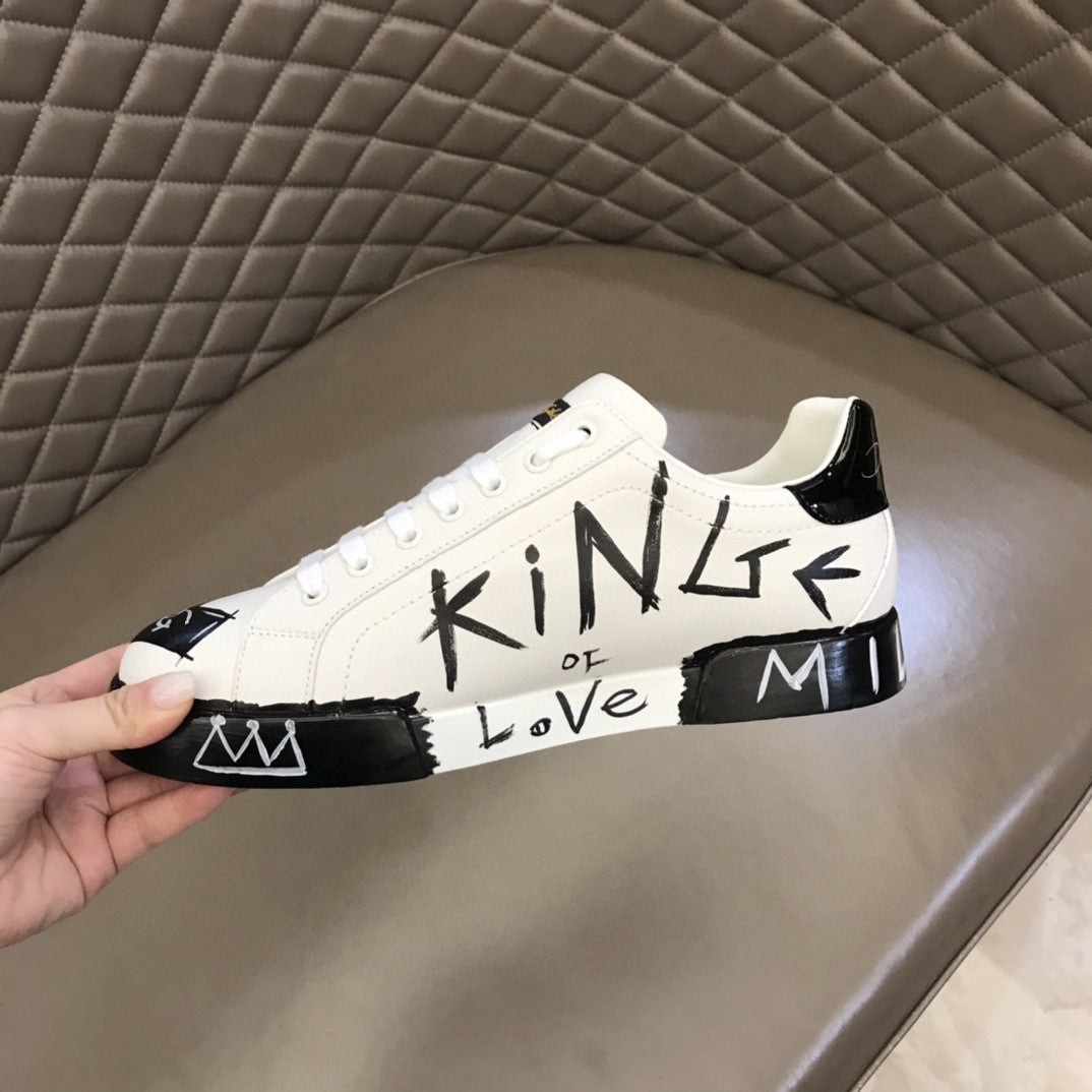 Top Quality Limited ETop Qualitytion Portofino Sneakers White For Men Top Quality Shoes