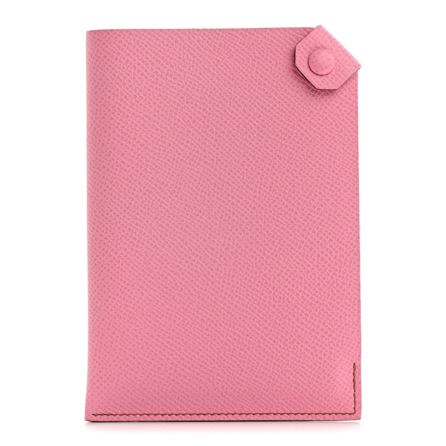 Hermes Epsom Tarmac PM Passport Holder Mauve Sylvestre