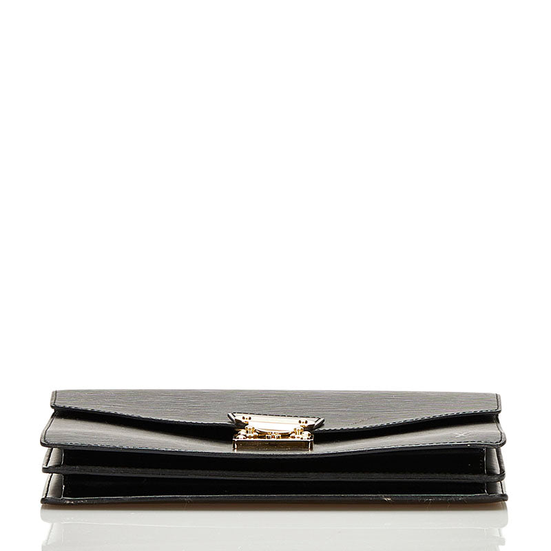 Louis Vuitton Epic Concorde Handbag M52132 Noir Black Leather  Louis Vuitton