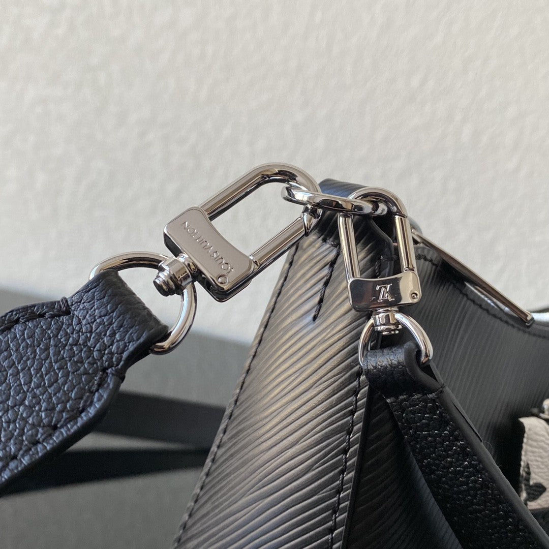 Top Quality Marelle Epi Black For Women,  Shoulder And Crossbody Bags 9.8in/25cm Top Quality M80689