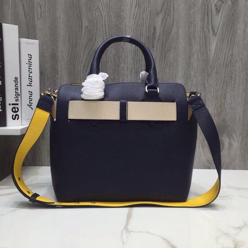 Top Quality Small Triple Stud Belt Bag Blue For Women, Bags 14in/36cm