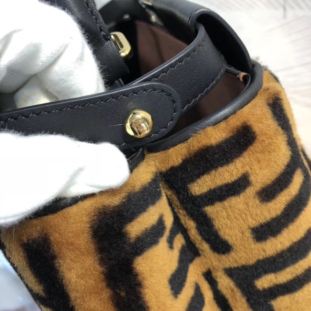 Top QualityTop Quality Peekaboo Handle Bag Brown For Women, Women’s Bags 14.9in/38cm FF