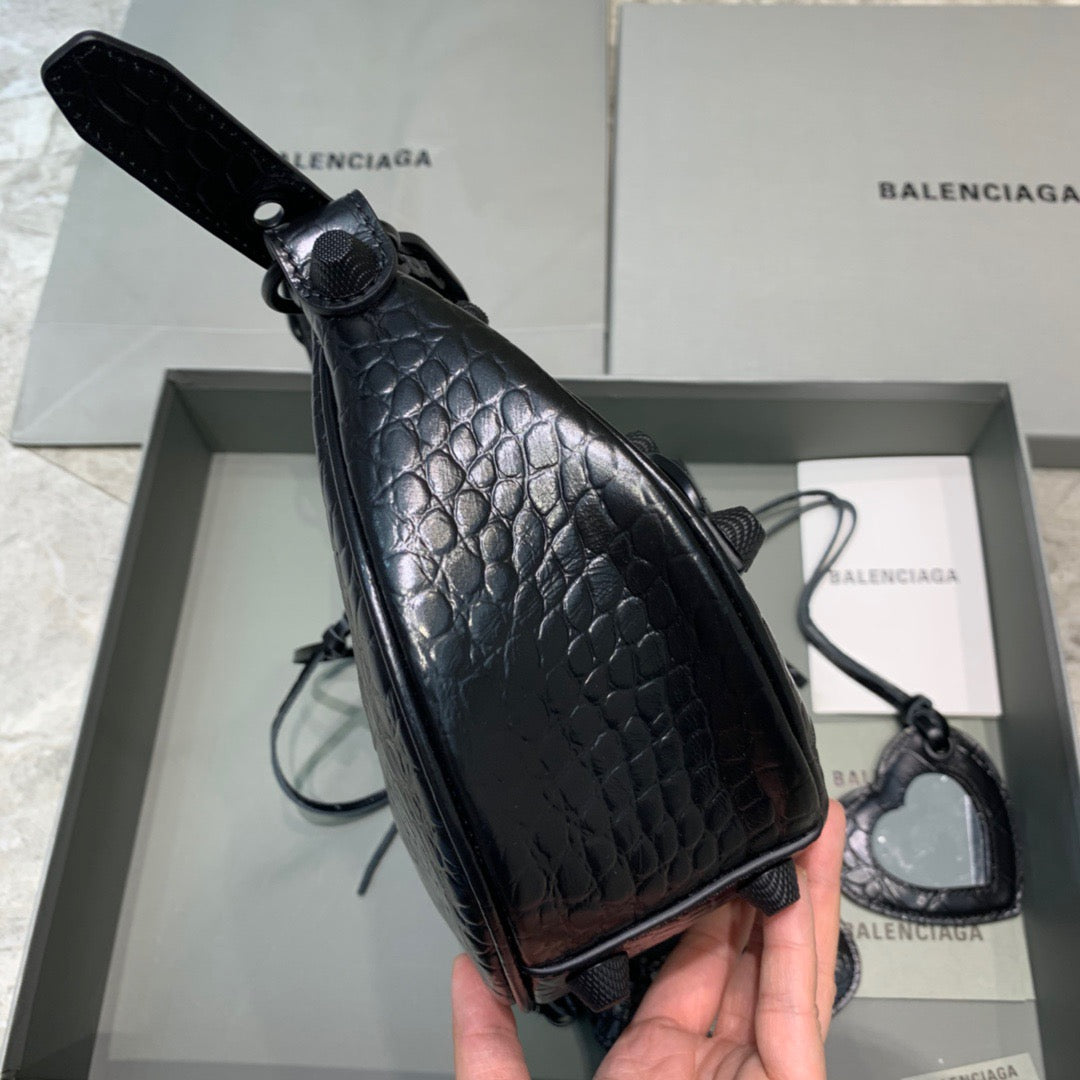 Top Quality Le Cagole XS Shoulder Bag In Black, For Women,  Bags 13in/33cm