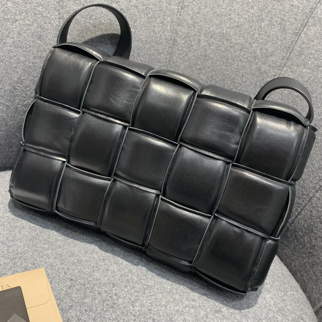 Top Quality Padded Cassette Bag For Women 10.2in/26cm In Black 591970VCQR18425