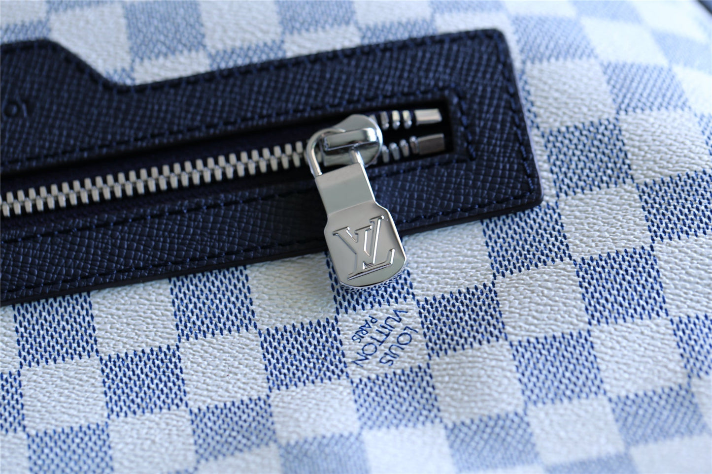 Top Quality Matchpoint Backpack Damier Azur For Men, Bags 17in/43cm Top Quality N40018