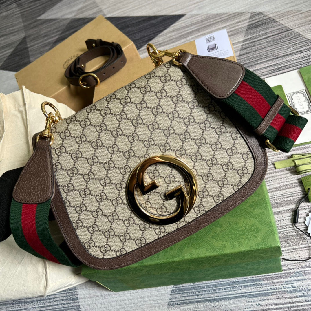 gg Blondie Medium Shoulder Bag Beige For Women, Women’s Bags 11in/29cm gg ‎699210 96IWG 8745