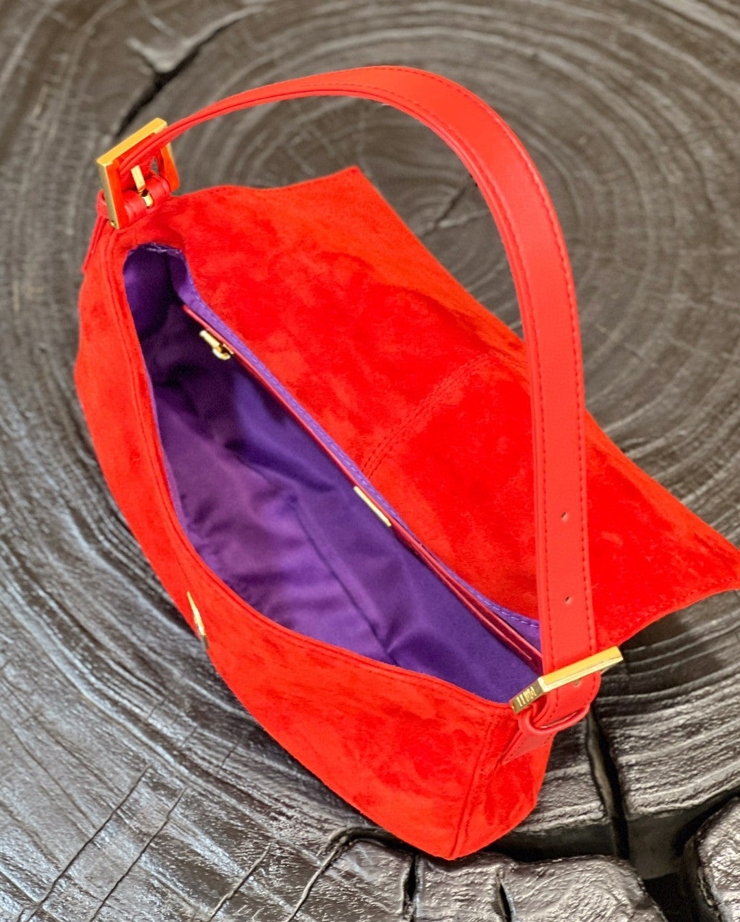Top QualityTop Quality Baguette Red Bag For Woman 25cm/9.5in