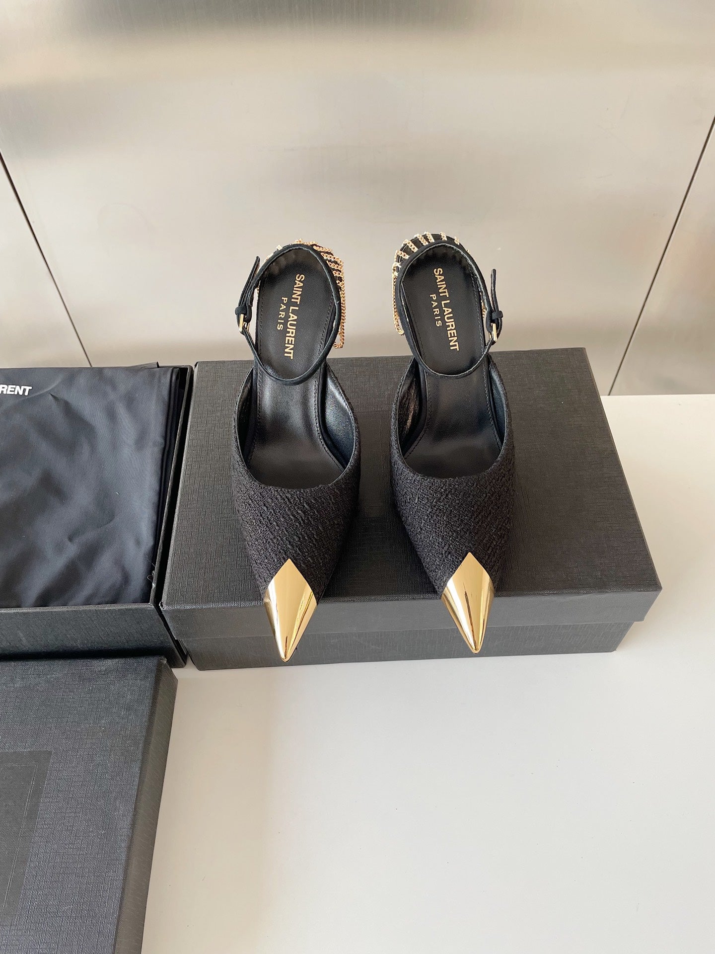 New 1:1 rep SLY High Heel Shoes 001