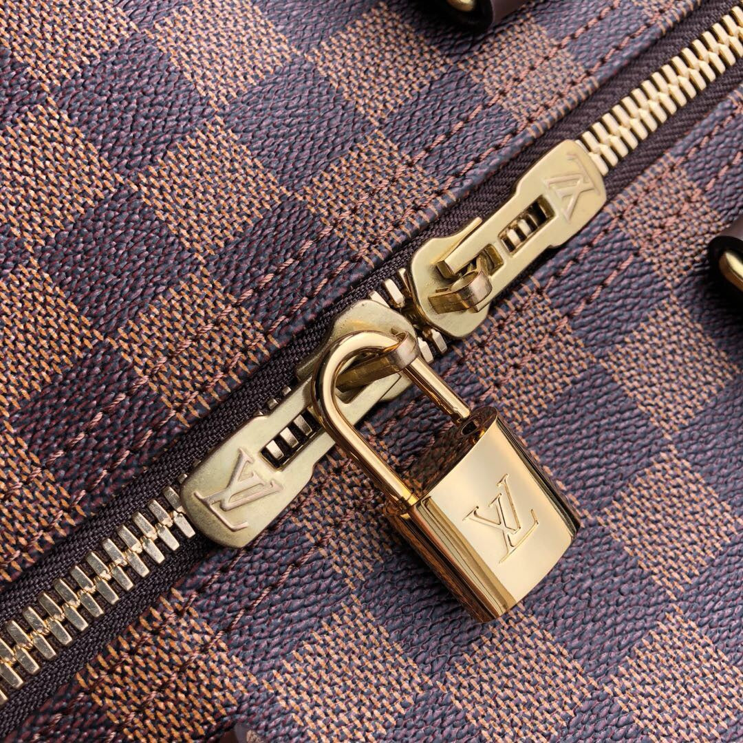 Top Quality Keepall Bandoulière 45 Damier Ebene Canvas For Women, WoBags 17.7in/45cm Top Quality N41428