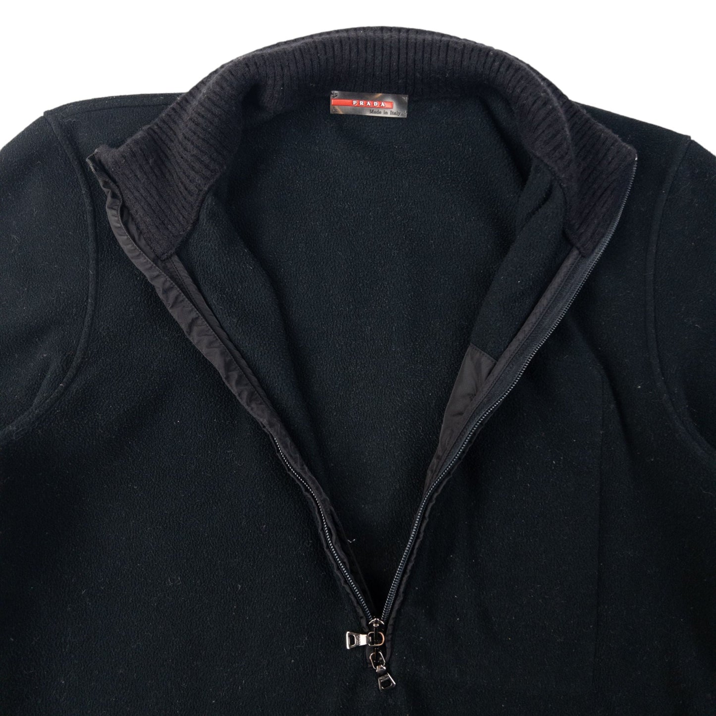 Prada Sport Half Zip Fleece Jacket Size S