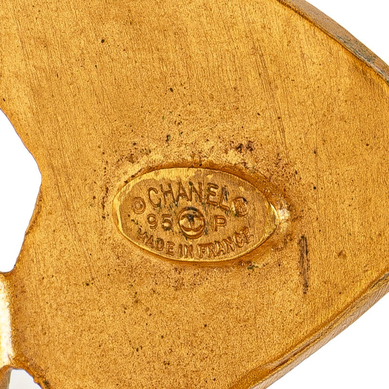 Chanel Coco Mark Heart Motif Bangle