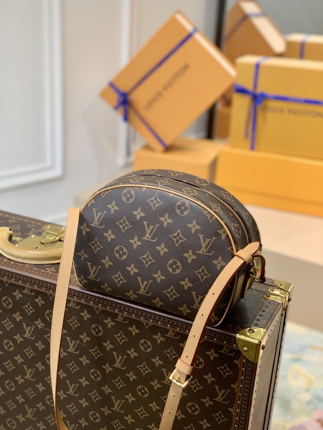 Top Quality Blois Monogram Canvas For Women, WoBags, WoShoulder Bags 9.8in/25cm Top Quality M51221