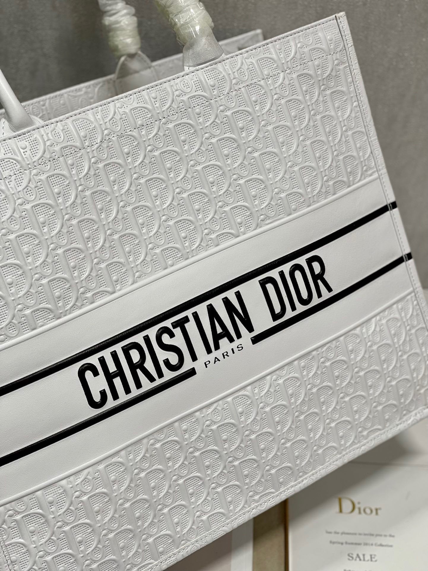 Top Quality Large Book Tote White, For Women, Womens Handbags 16.5in/42cm CD