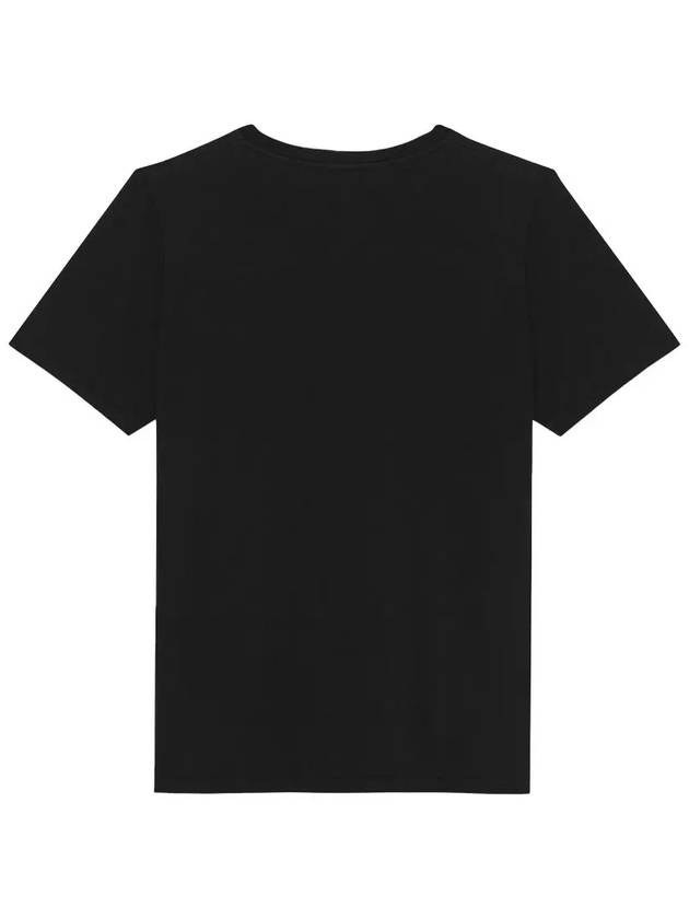 Luxury Saint Laurent Trending 2025 Men's Small Logo Short Sleeve T-Shirt Black