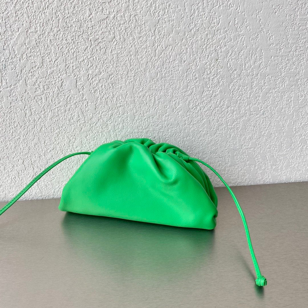 Top Quality Mini Pouch Green, For Women, Bags 8.7in/22cm 585852V1BW03724