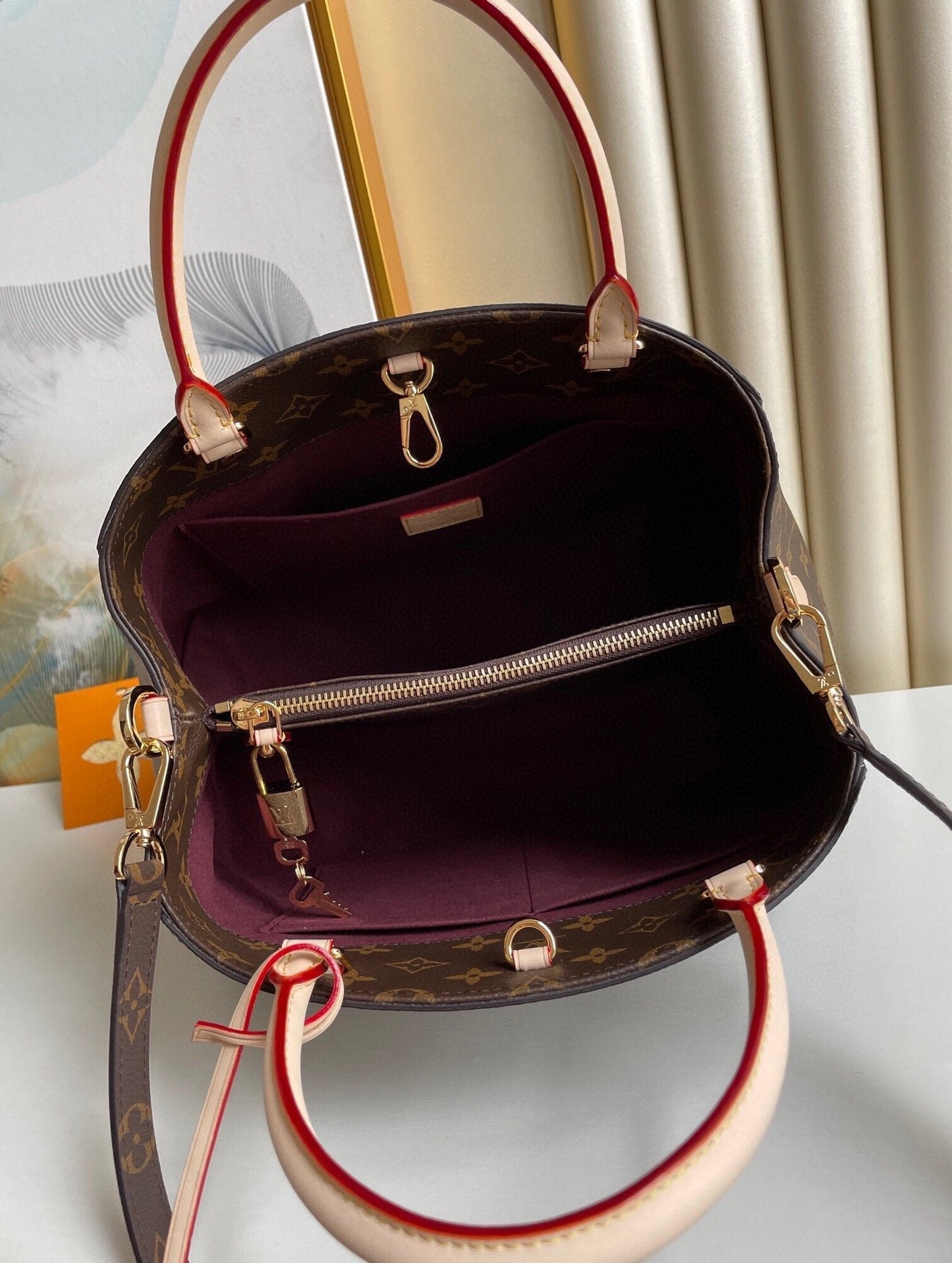 Top Quality Montaigne MM Monogram Canvas For Women,  Shoulder And Crossbody Bags 13in/33cm Top Quality M41056