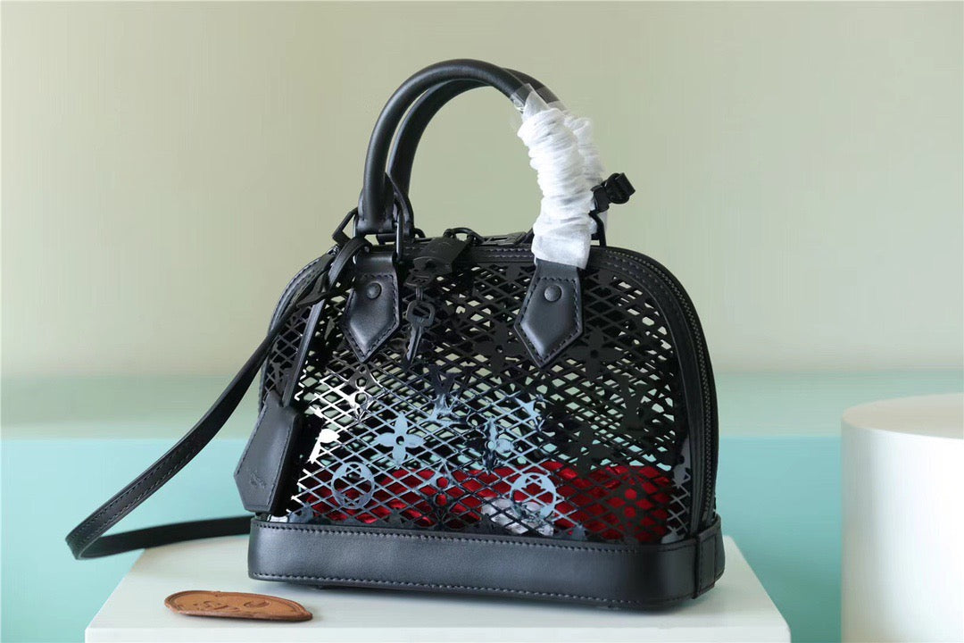 Top Quality Alma PM Monogram Black For Women, Womens Handbags, Shoulder And Crossbody Bags 13.4in/34cm Top Quality M20355